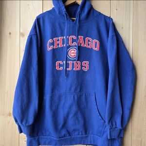 Fanatics Chicago Cubs Blue Hoodie Mens 3XLT